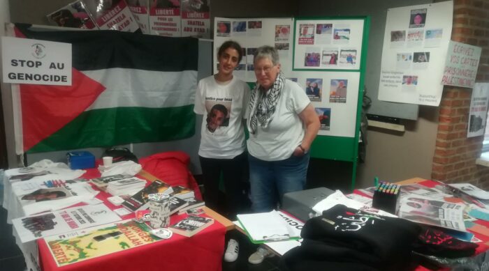 La Plateforme Charleroi-Palestine présente à la Journée d'étude de Vie Féminine