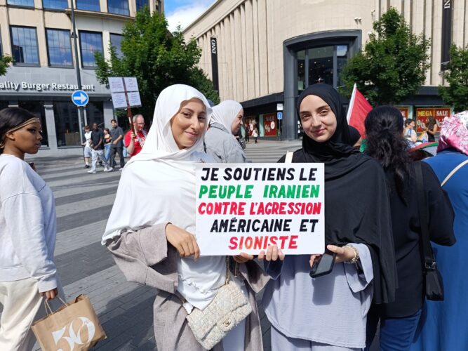 Un beau moment de solidarité et de mobilisation pour la Palestine