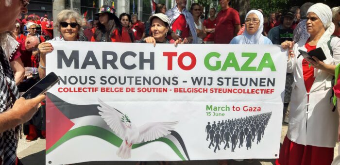 Collectif belge en soutien à la Marche mondiale vers Gaza