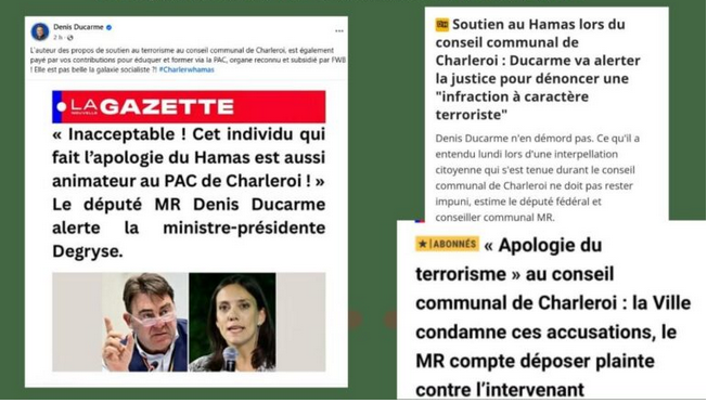 Solidarité avec Mohamed, injustement harcelé et diffamé pour son action contre le génocide, jusque sur son lieu de travail !