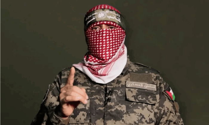Masar Badil : Nous avons toute confiance en notre résistance héroïque – Gaza ne tombera pas ! Photo : Abu Obeida, le porte-parole des Brigades Izz el-Din al-Qassam