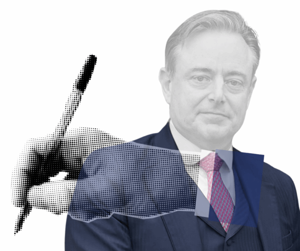 Bart De Wever adresse une lettre de solidarité à son ami Benjamin Netanyahou. Image modifiée : Dati Bendo/ CC BY 4.0, Artulina d'Artulina, via Canva.com.