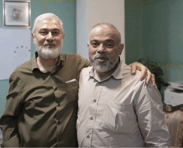 Les dirigeants martyrs Ibrahim Agil et Haitham Ali Tabtaba'i.