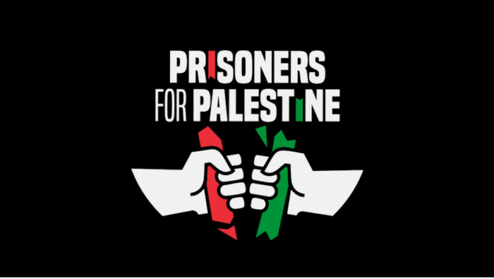 Affiche « Prisoners for Palestine » (Prisonniers pour la Palestine)