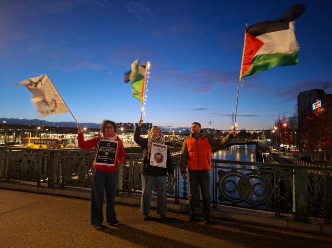 Charleroi pour la Palestine : nos activités en janvier