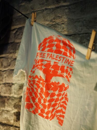 Samidoun Belgique participe à un événement collectif en vue de mettre Elbit à l'arrêt et d'affronter la répression à Bruxelles