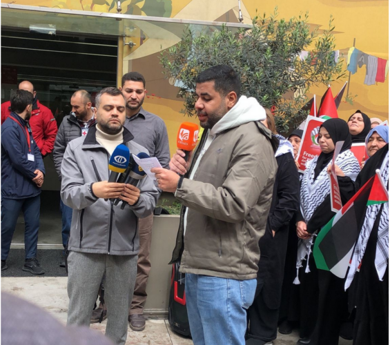 Un rassemblement de solidarité à Beyrouth réclame la liberté des prisonniers palestiniens des prisons de l'occupation