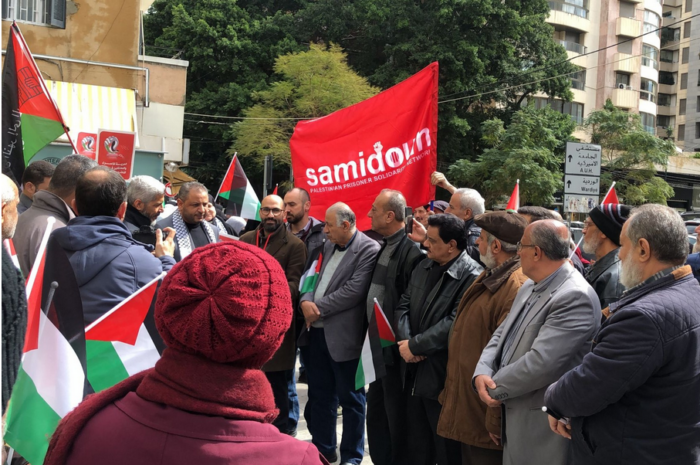 Un rassemblement de solidarité à Beyrouth réclame la liberté des prisonniers palestiniens des prisons de l'occupation