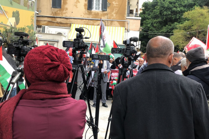 Un rassemblement de solidarité à Beyrouth réclame la liberté des prisonniers palestiniens des prisons de l'occupation