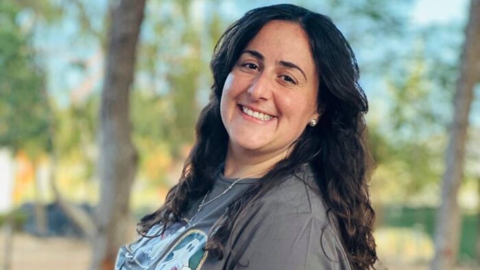 La prisonnière palestinienne libérée Hadeel Shatara. (Photo: Aseel Saleh)