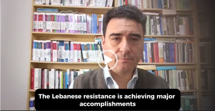 Message adressé par le journaliste palestinien Ahmad Sabbahi à la conférence de Masar Badil à São Paulo