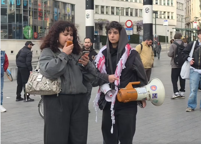 Manifestation à Bruxelles en soutien au Liban, à la Palestine et à l'Iran contre l’agression américano-sioniste
