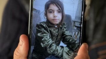 Ritaj Abdul Raouf Rihan, 9 ans, et été abattue et tuée par une balle israélienne dans sa classe dans le nord de Gaza