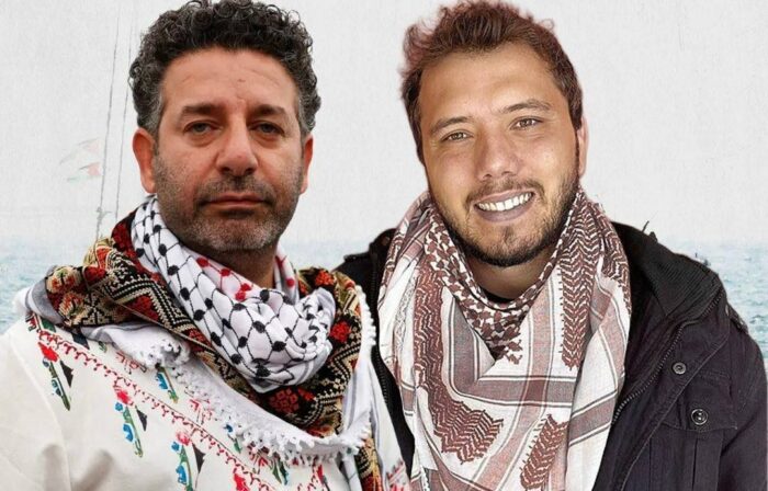 Saif Abu Keshek et Thiago Ávila