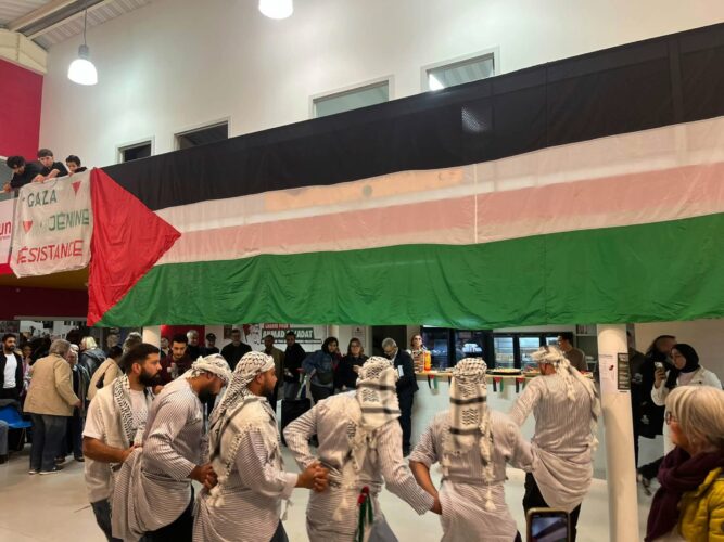 La Journée Palestine a bien eu lieu le 10 octobre à la MPA de Marchienne-au-Pont