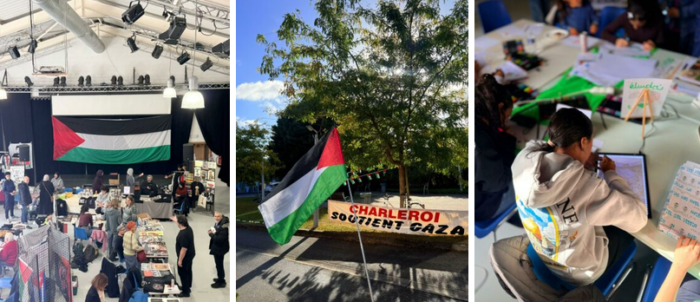 La Journée Palestine a bien eu lieu le 10 octobre à la MPA de Marchienne-au-Pont